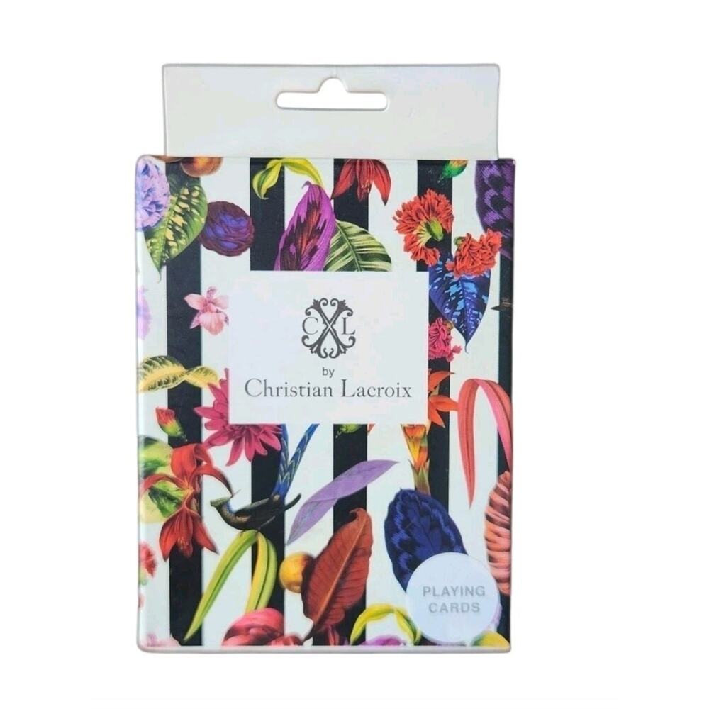 New In Box Sealed Christian Lacroix Designer Playing Cards Deck - Picture 2 of 5